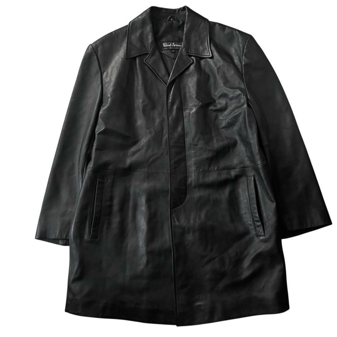 ジャケット・アウター Wind Armor ramb Leather coat BLK M