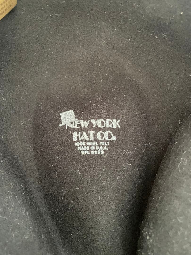 サイズXXL NEWYORKHAT／WOOL中折れ　新品タグ付
