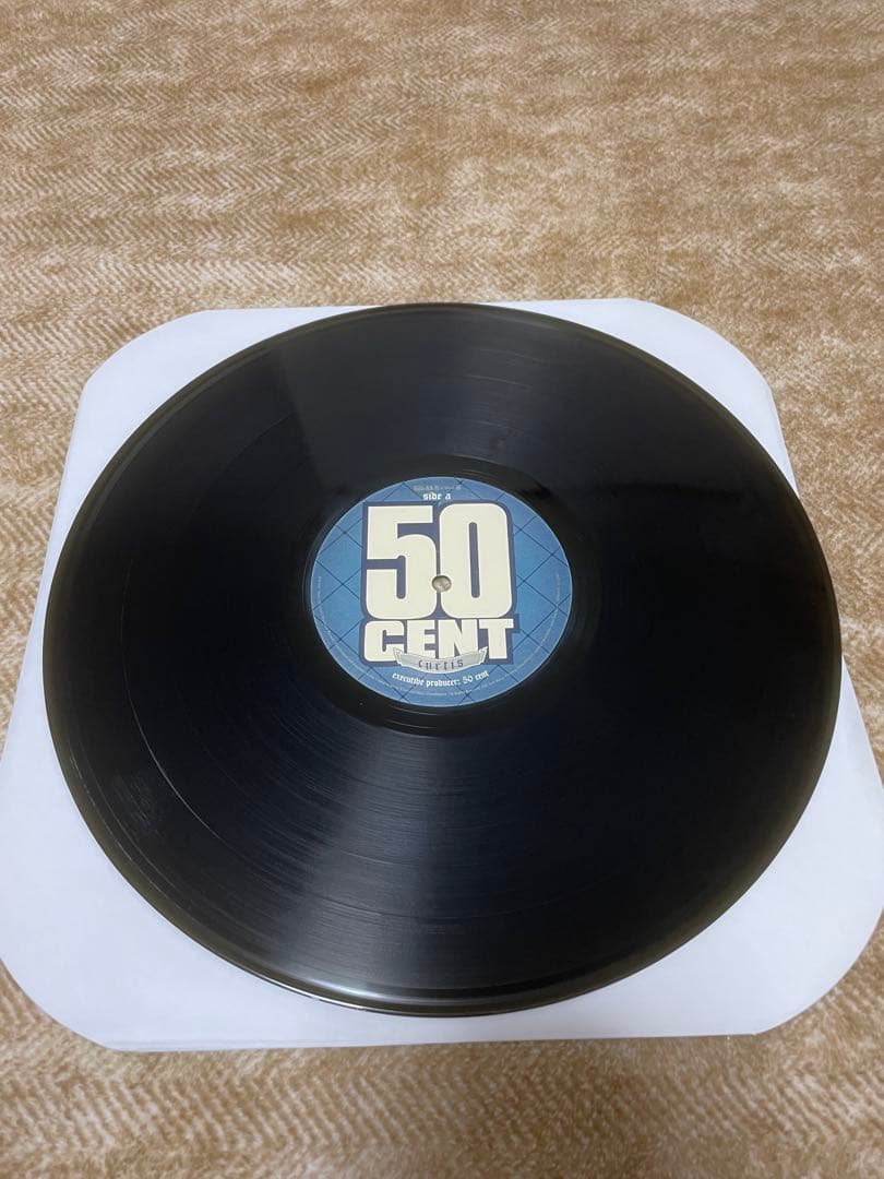 50cent curtis LP レコード　12インチ　ヒップホップ