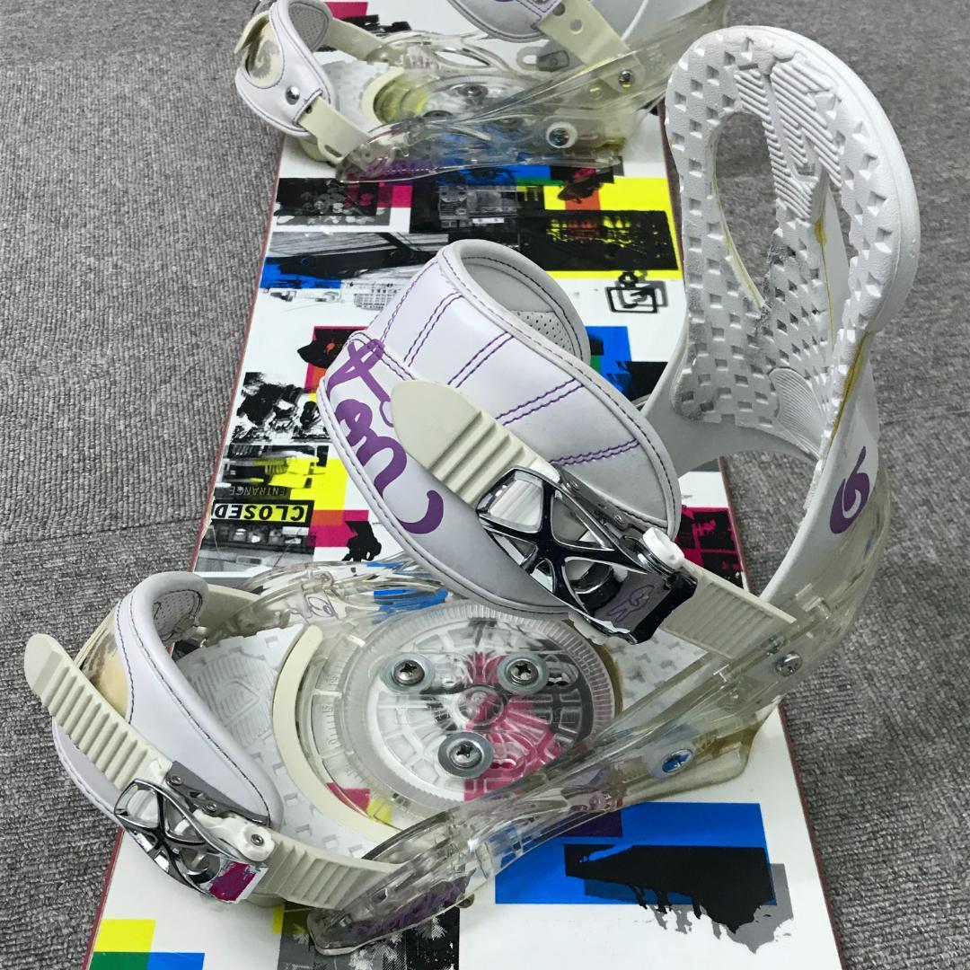9万セット■WAX済■BURTON ボード ビンディング レディース