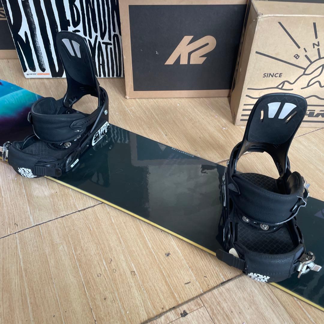YONEX×SALOMON国産ハイエンド　バイン付スノーボードセット　ヨネックス