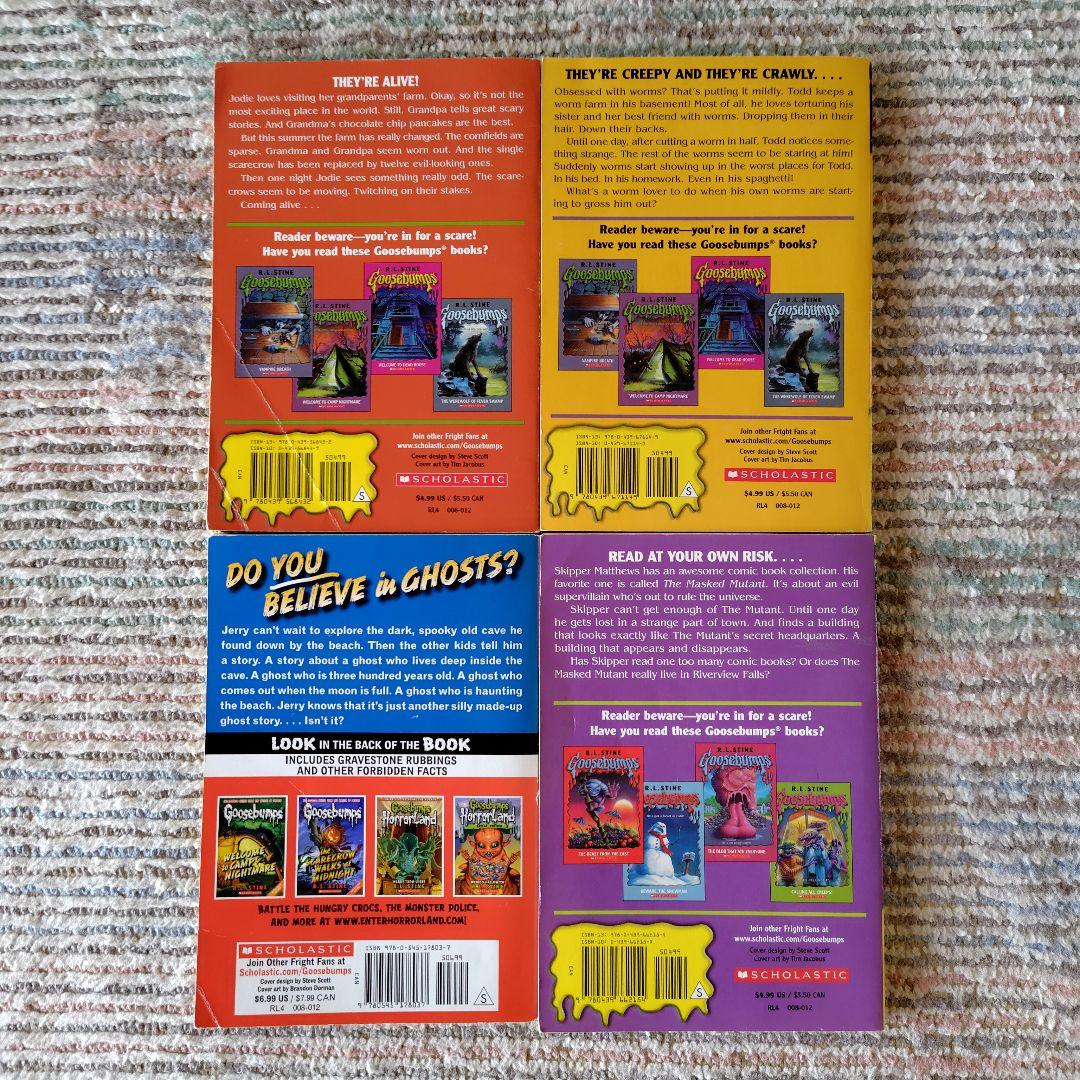 bumps R.L.Stine 19冊セット （おまけ付き）