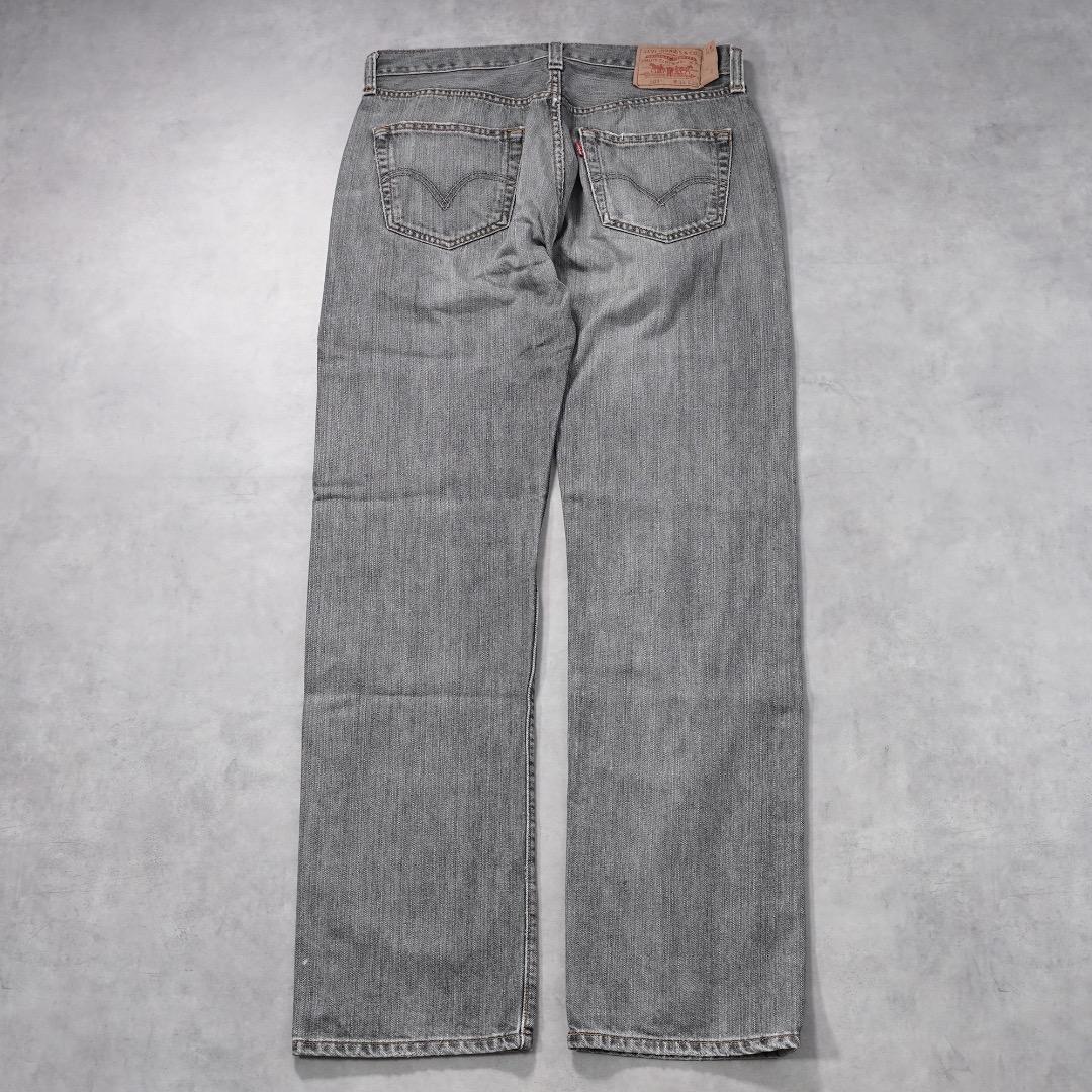 リーバイス501 Levis W33 ブラックデニム 黒 古着 18700