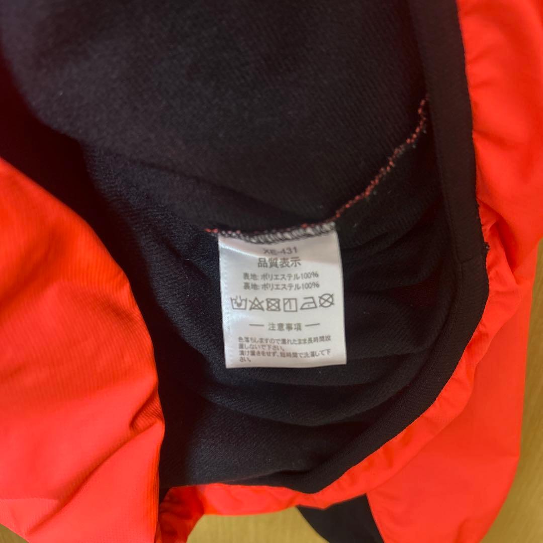 週末値下げ　ATHLETA ピステ Lサイズ オレンジ　裏起毛　 上下セット