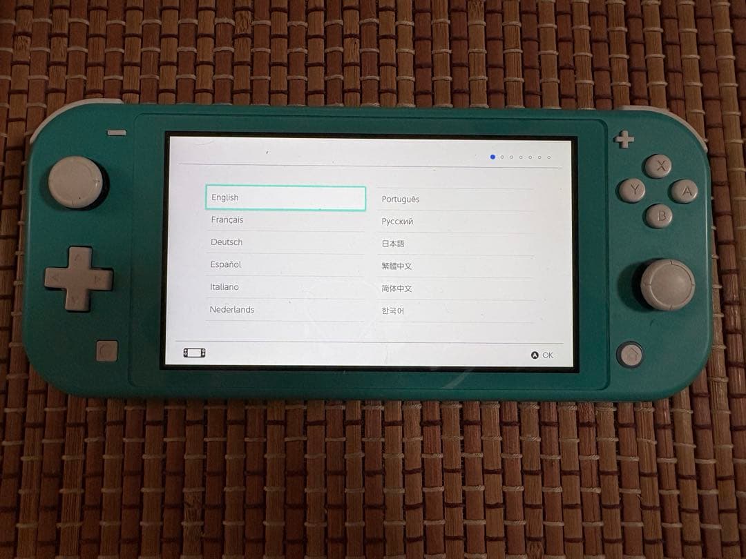 Nintendo switch lite ターコイズブルー