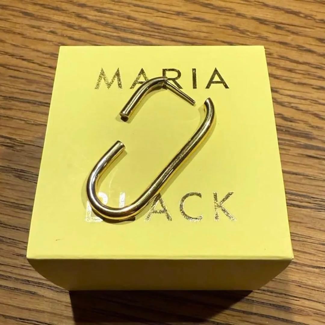 MARIA BLACK 片耳ピアス　イエローゴールド