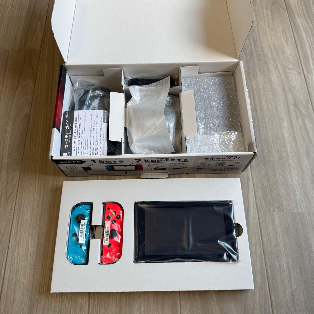 Nintendo Switch 本体 ネオンブルー ネオンレッド 付属品全て有り