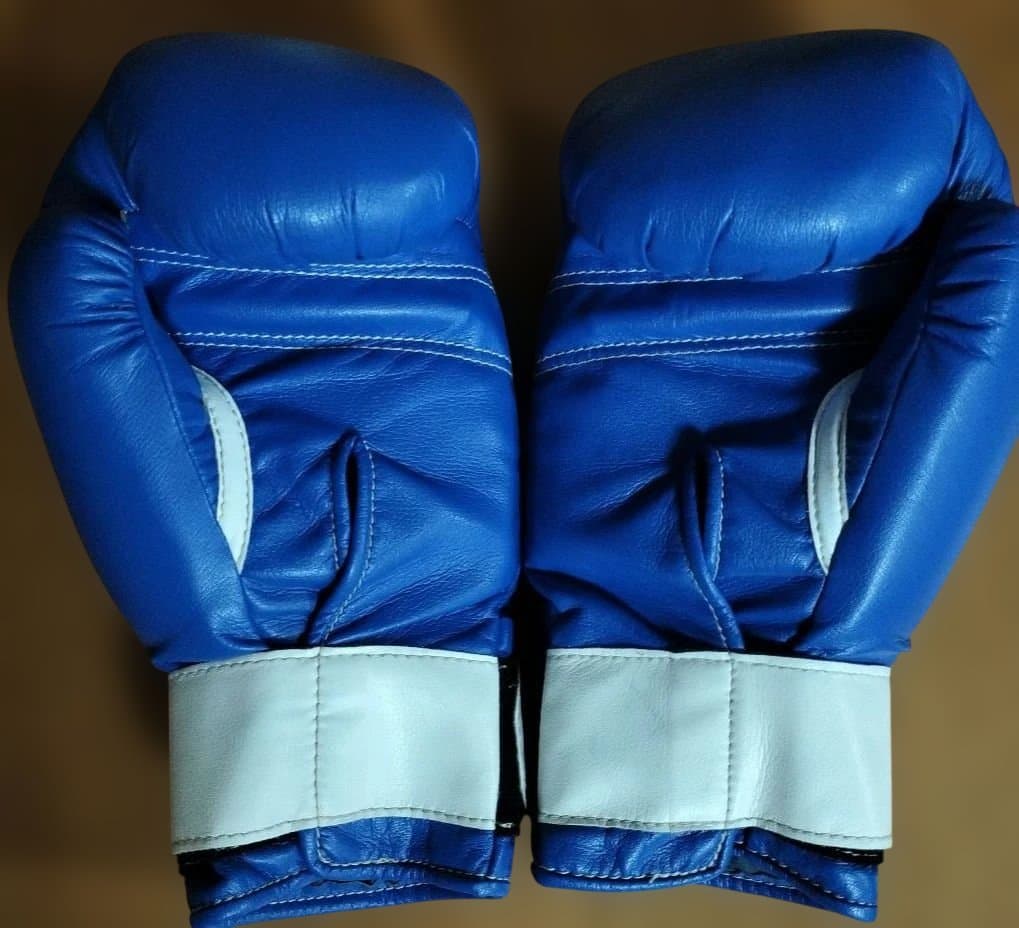 Winning ボクシンググローブ 12 oz 青