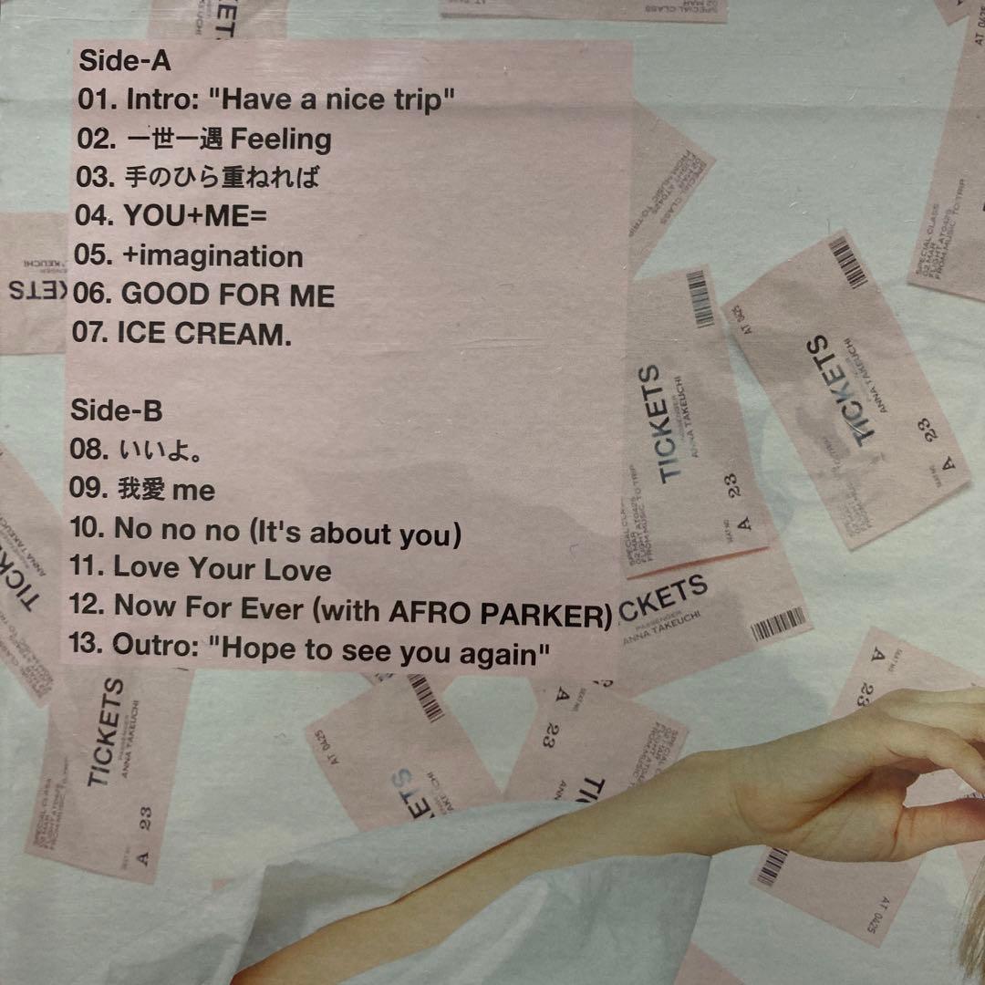 TICKETS /竹内アンナ シティポップ　CITYPOP