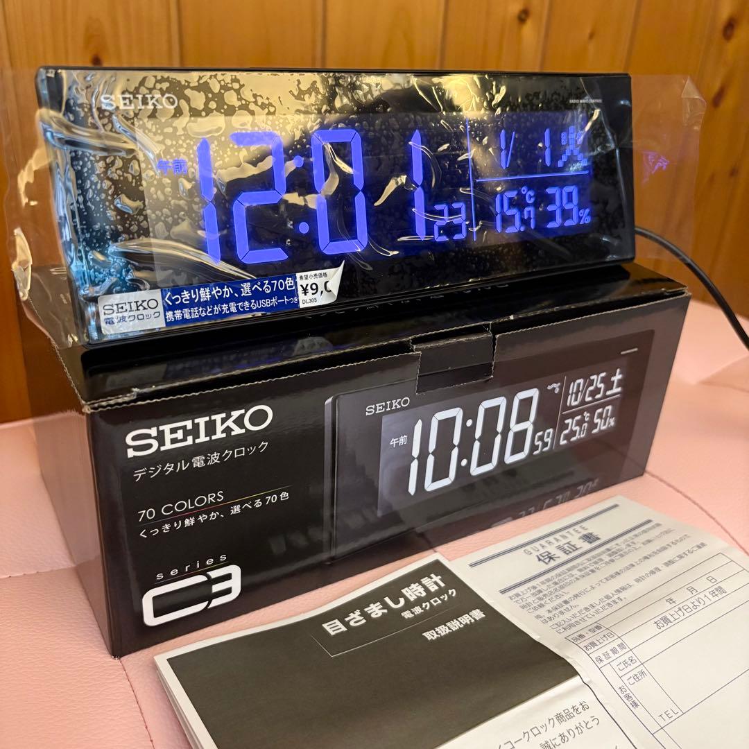 インテリア時計 SEIKO DL305K