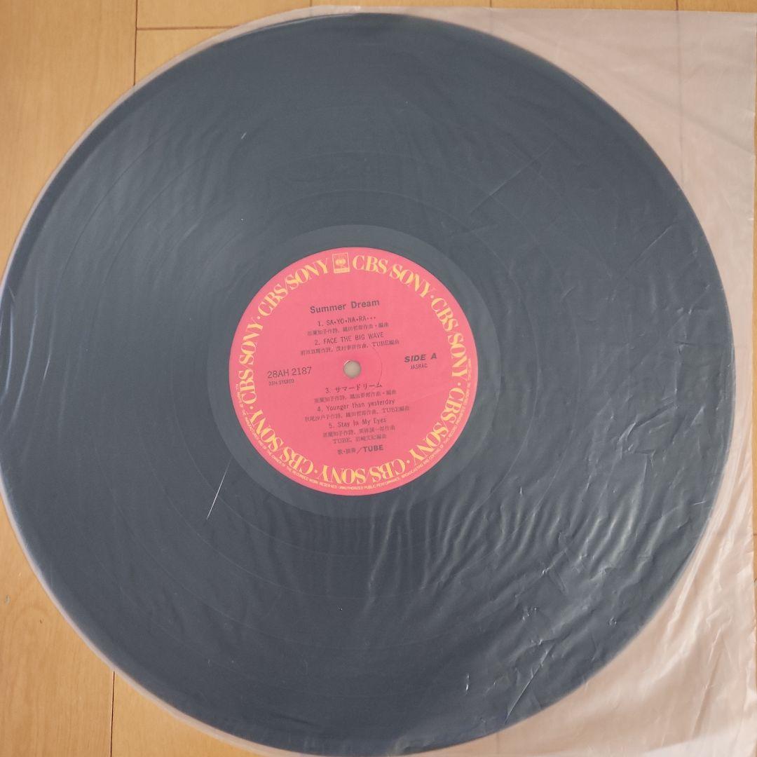 帯付きTUBE/ 3枚セット レコード