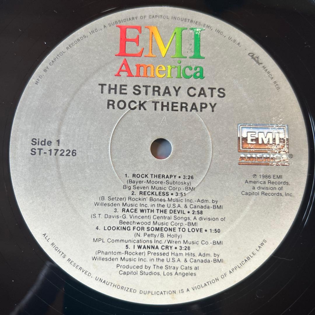 ストレイ・キャッツ Rock Therapy ロカビリー