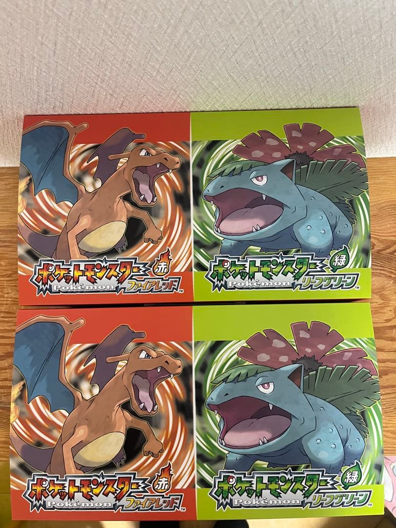 2点セット Pokemon ファイアレッド リーフグリーン 特別版