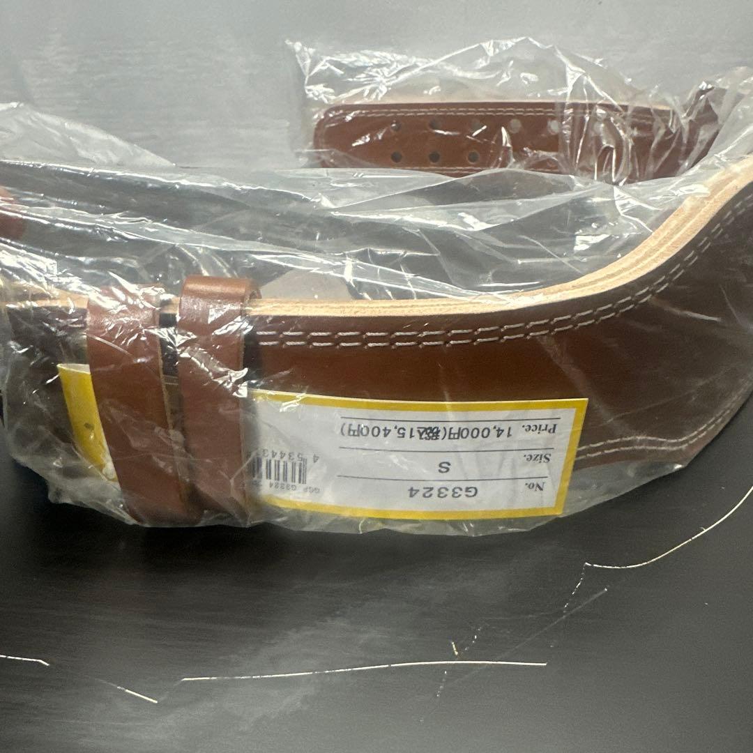 a247 ゴールドジム パワーベルト G3324 S 裏ロゴ有り