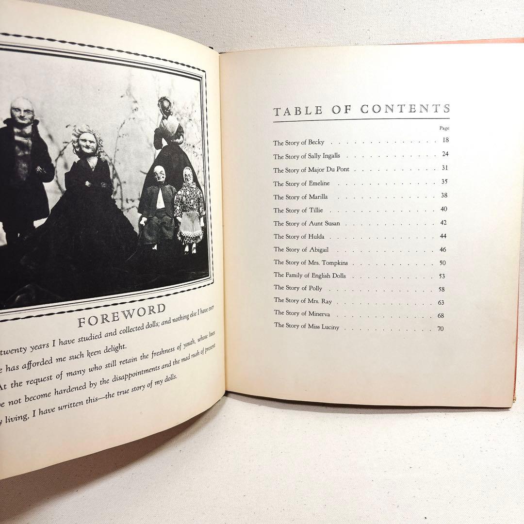洋書 ドールコレクション The Story of My Dolls 1935年