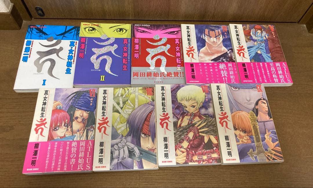 【全初版】　真・女神転生カーン 9冊セット　柳澤一明