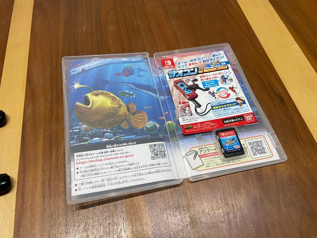釣りスピリッツ 釣って遊べる水族館 通常版　さおコンセット Switch