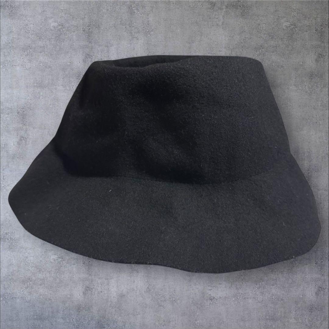 Vivienne Westwood MAN オーブ バケットハット ウール 黒