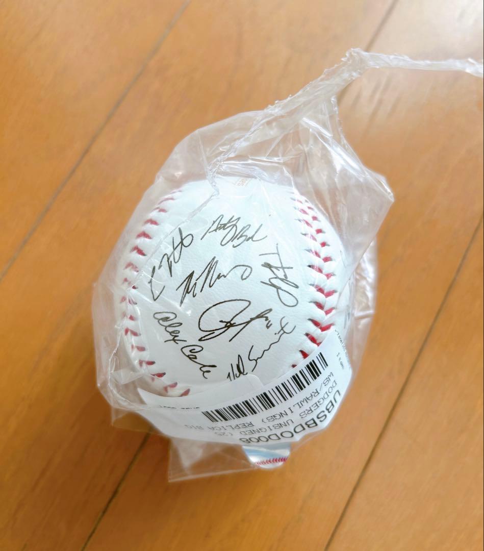 【海外限定】MLB ドジャース 2025ワールドシリーズチャンピオンサインボール