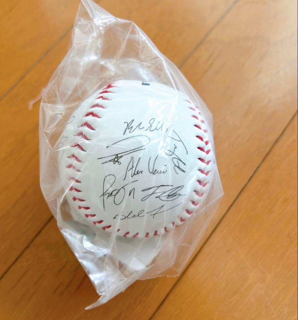 【海外限定】MLB ドジャース 2025ワールドシリーズチャンピオンサインボール