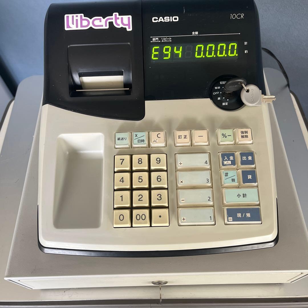 CASIO　カシオ　レジスター　10CR ジャンク品