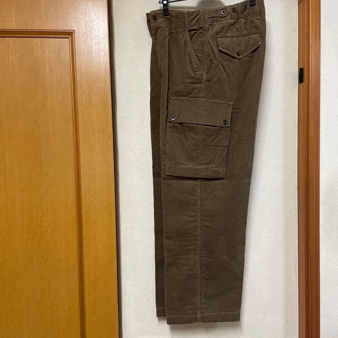 90s 三つ星タグRRL Ralph Lauren ブラウン カーゴパンツUSA