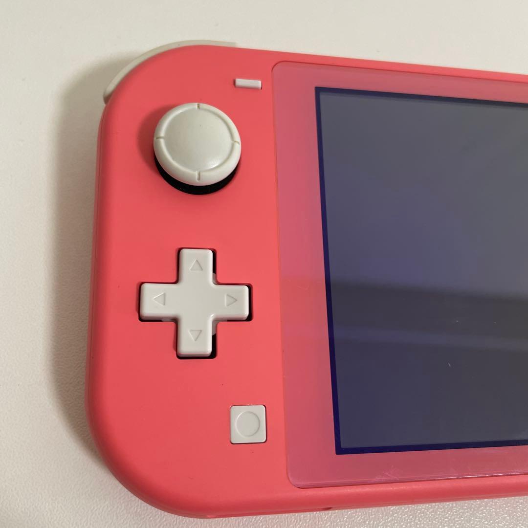 Nintendo Switch Lite コーラル（外箱,充電,SDカード付き）