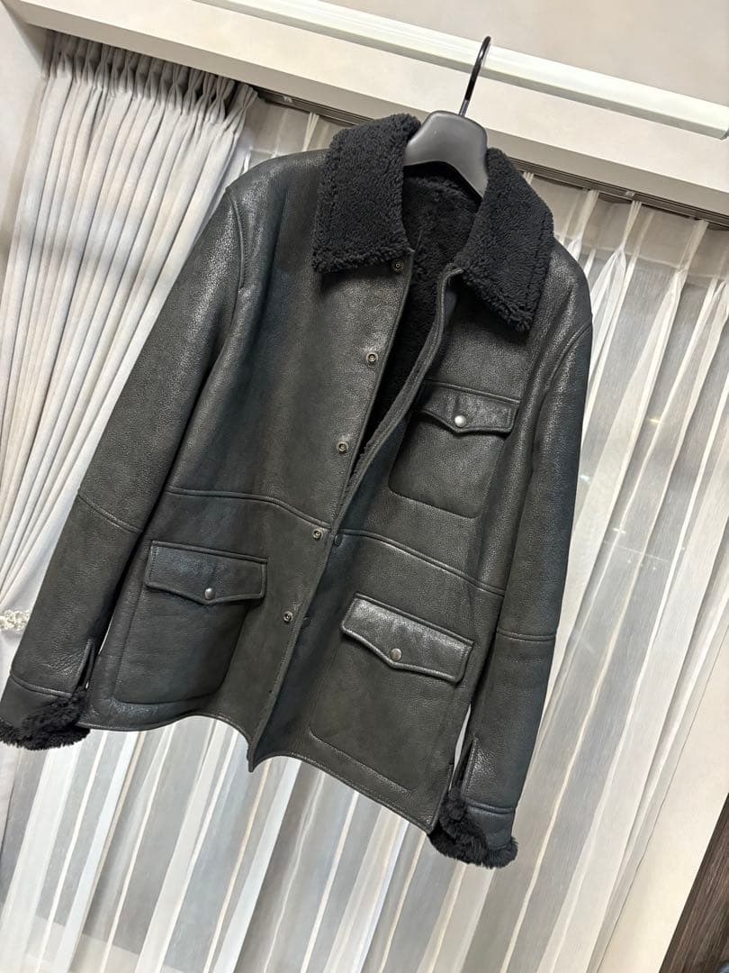 25AW バックラッシュ　スペインムートンカーコート　strum rrl