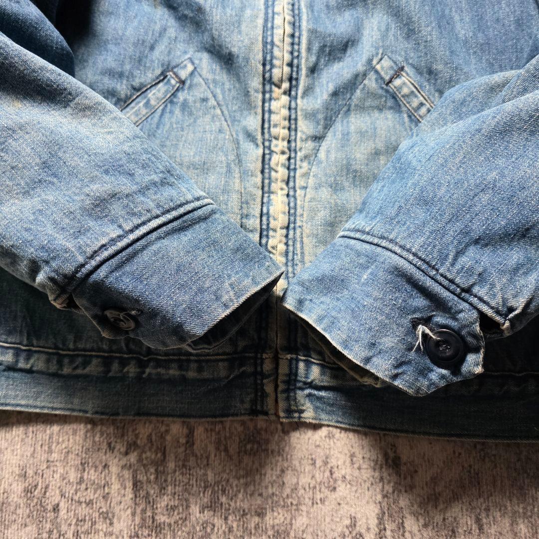 【激レア】70s Wrangler ブロークンデニムジャケット L相当