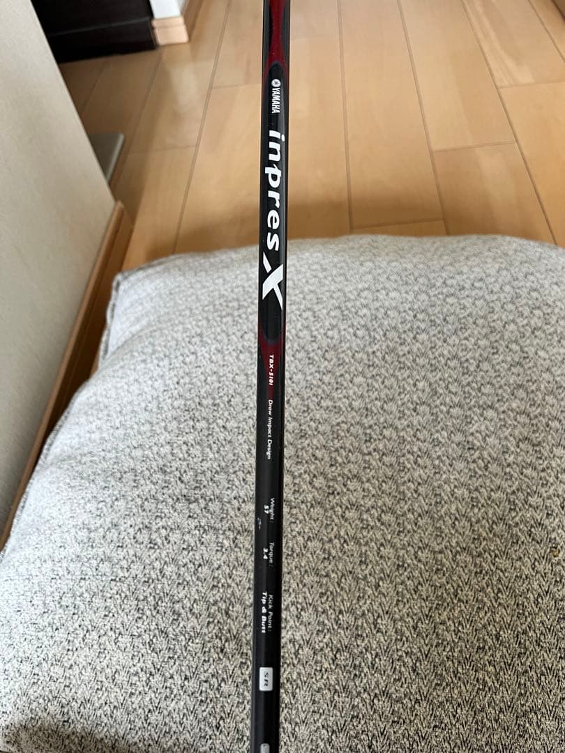 良品ヤマハ　インプレスX D BLACK　希少6番アイアン単品　カーボン硬さSR