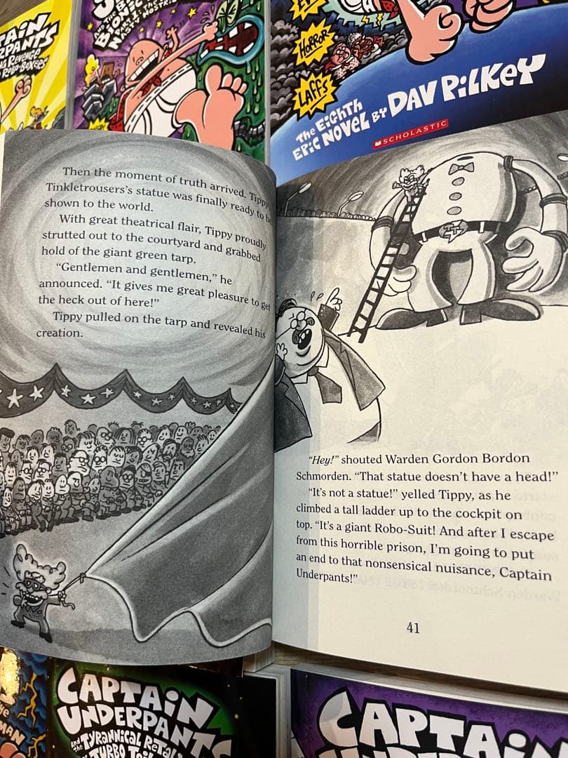 Captain Underpants シリーズ 全12巻