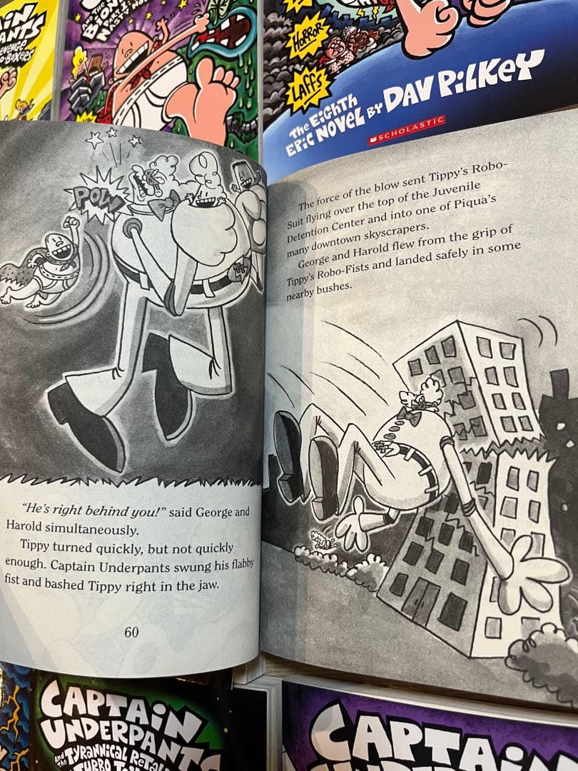 Captain Underpants シリーズ 全12巻