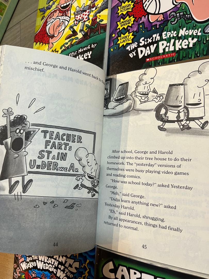 Captain Underpants シリーズ 全12巻