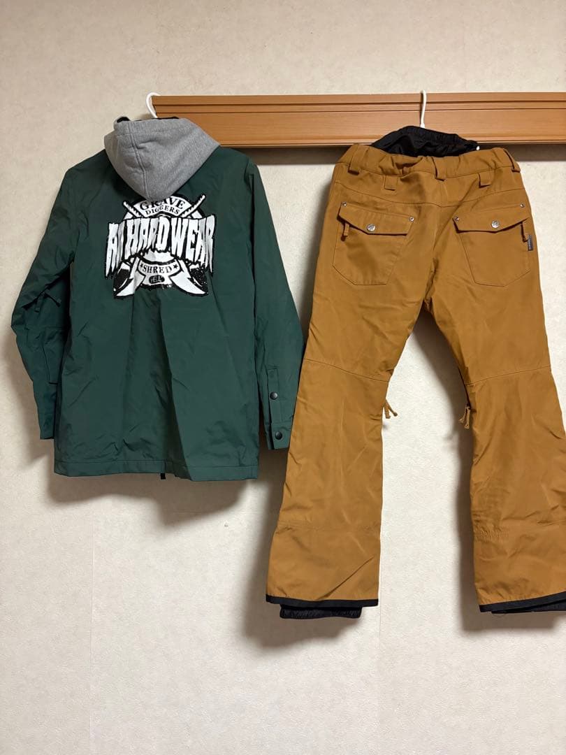 ダブルエーハードウェア上下セット【美品】ウェア　コーチジャケット
