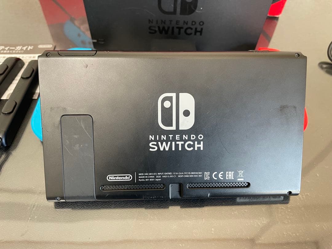【ジャンク】Nintendo Switch ネオンレッド/ブルー 本体