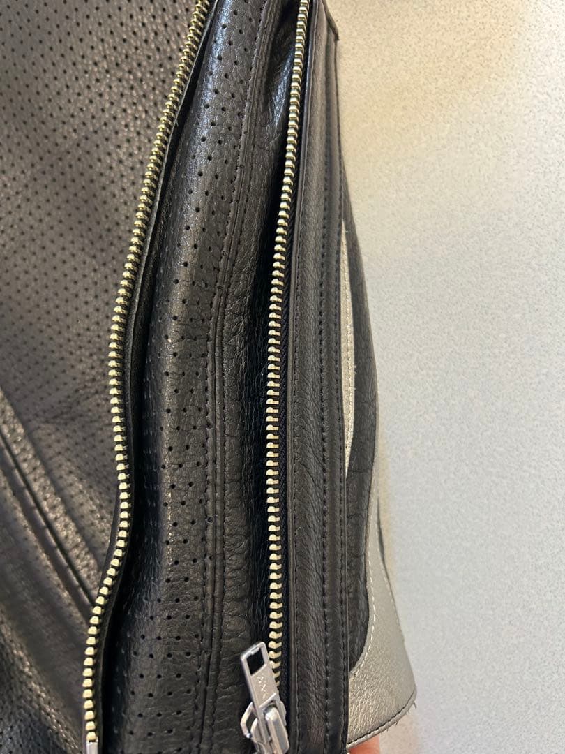 Xero フレイムデザイン レザージャケット M
