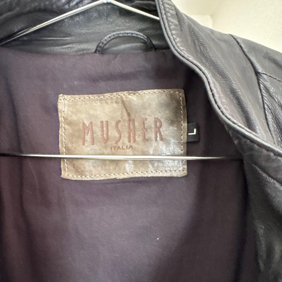 MUSHER（マーシャー）　ライダースジャケット