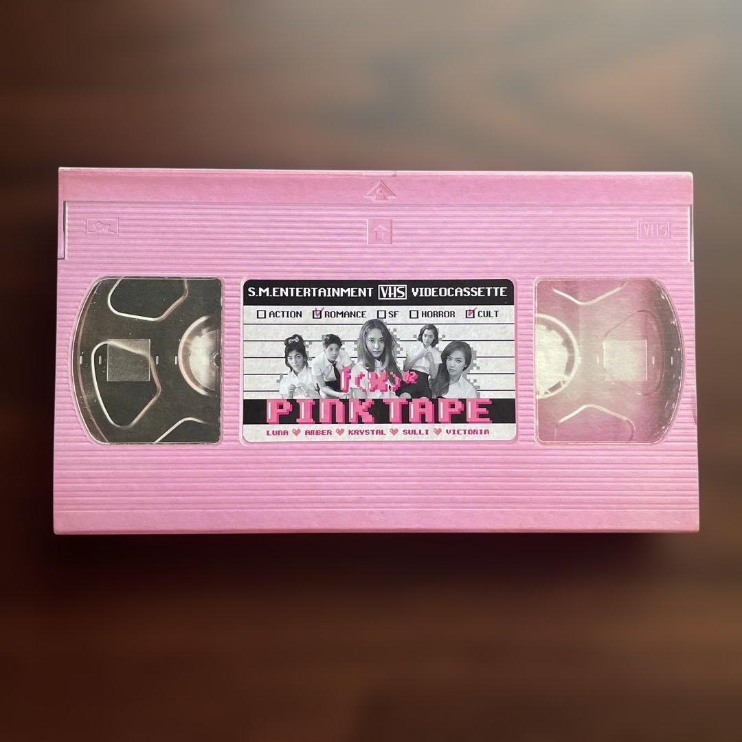 f(x) Pink Tape CD アルバム　トレカ全員