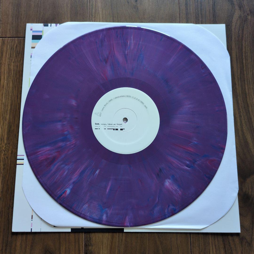 Toe - songs, idea we forgot レコード