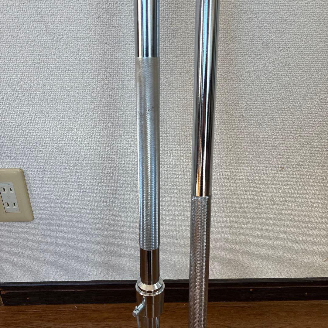 【送料込】バーベルシャフトアイロテック28mm 160cm、120cm2本セット