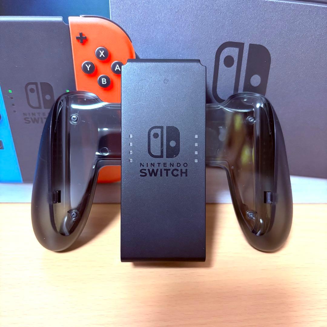 【美品・箱付き】Nintendo Switch本体 ネオンブルー/ネオンレッド