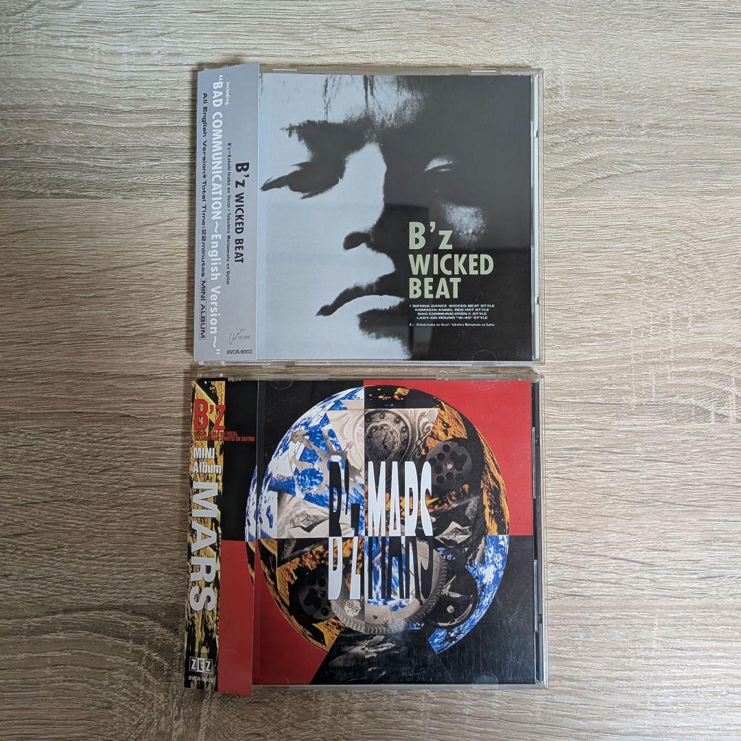 B'z 初期（88〜91年）帯付アルバムCD 8枚セット