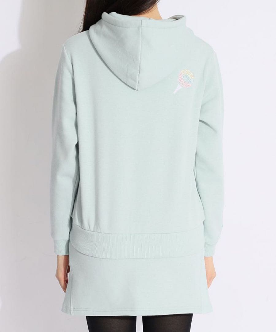 新品　Sモナデルソル　ゴルフ　裏起毛スウェットセットアップ¥17,380 水色