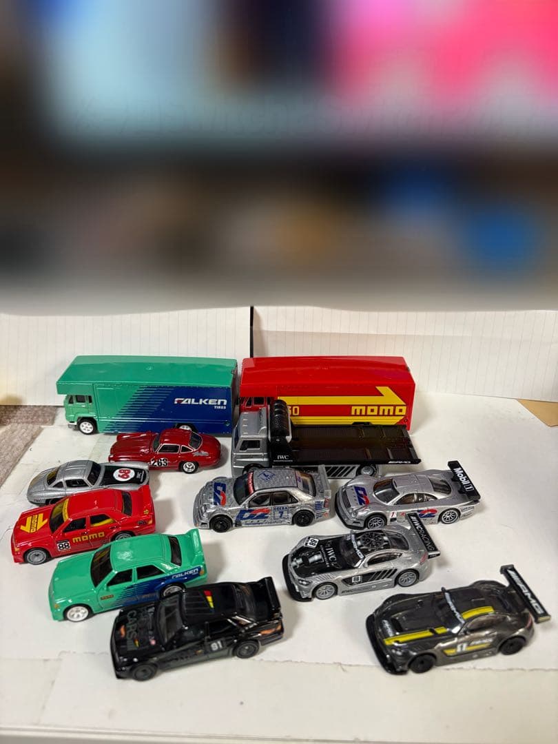 Hot Wheels ミニカー メルセデスベンツ 12台セット&おまけ