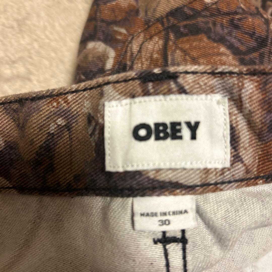 OBEY カモフラージュ パンツ サイズ30
