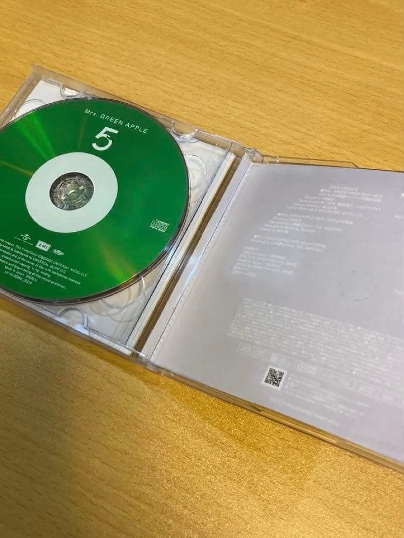 ミセスグリーンアップル5 CD+DVD 初回限定盤