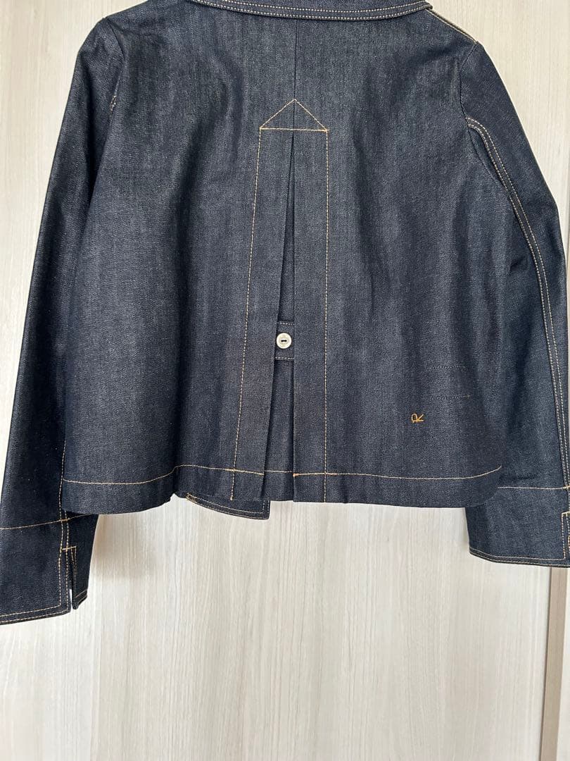 45R ライ麦デニムのレフアジャケット（濃）サイズ03（L）