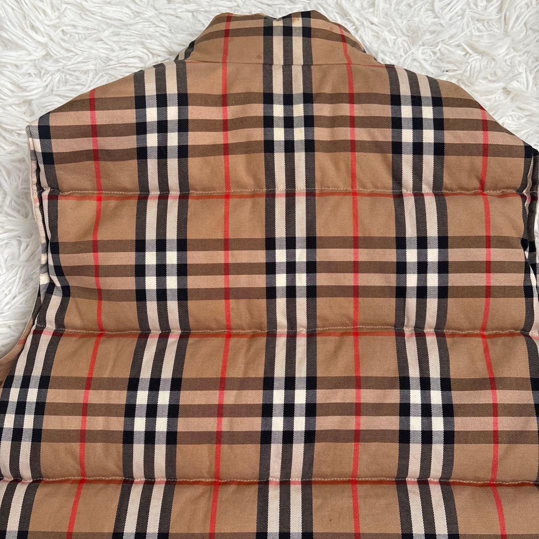 ジャケット・アウター Burberry DOWN Reversible Nova Check Vest