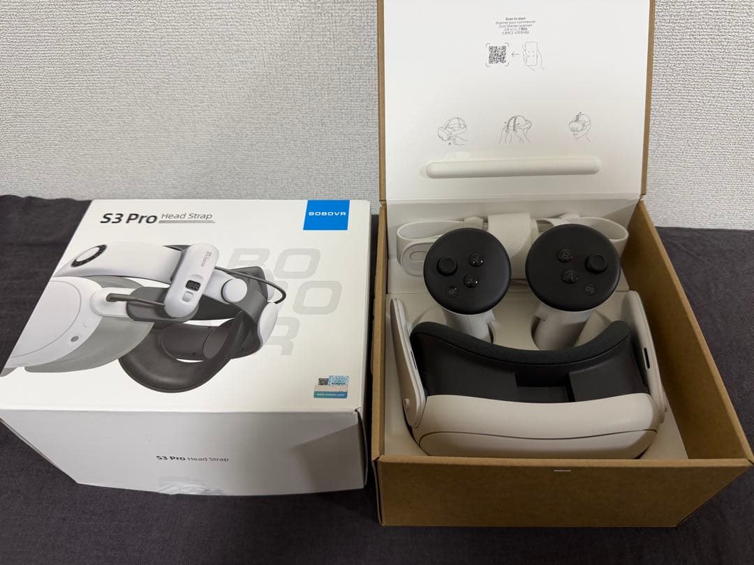 メタクエスト3 Quest3 + BOBOVR S3 Pro