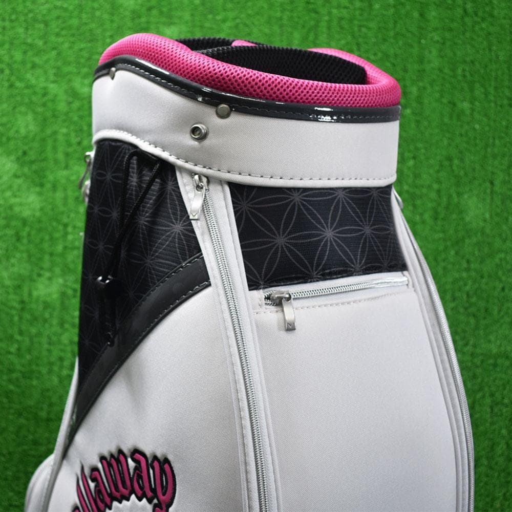 Callaway/キャロウェイ レディース キャディバッグ８型【ホワイト】美品！